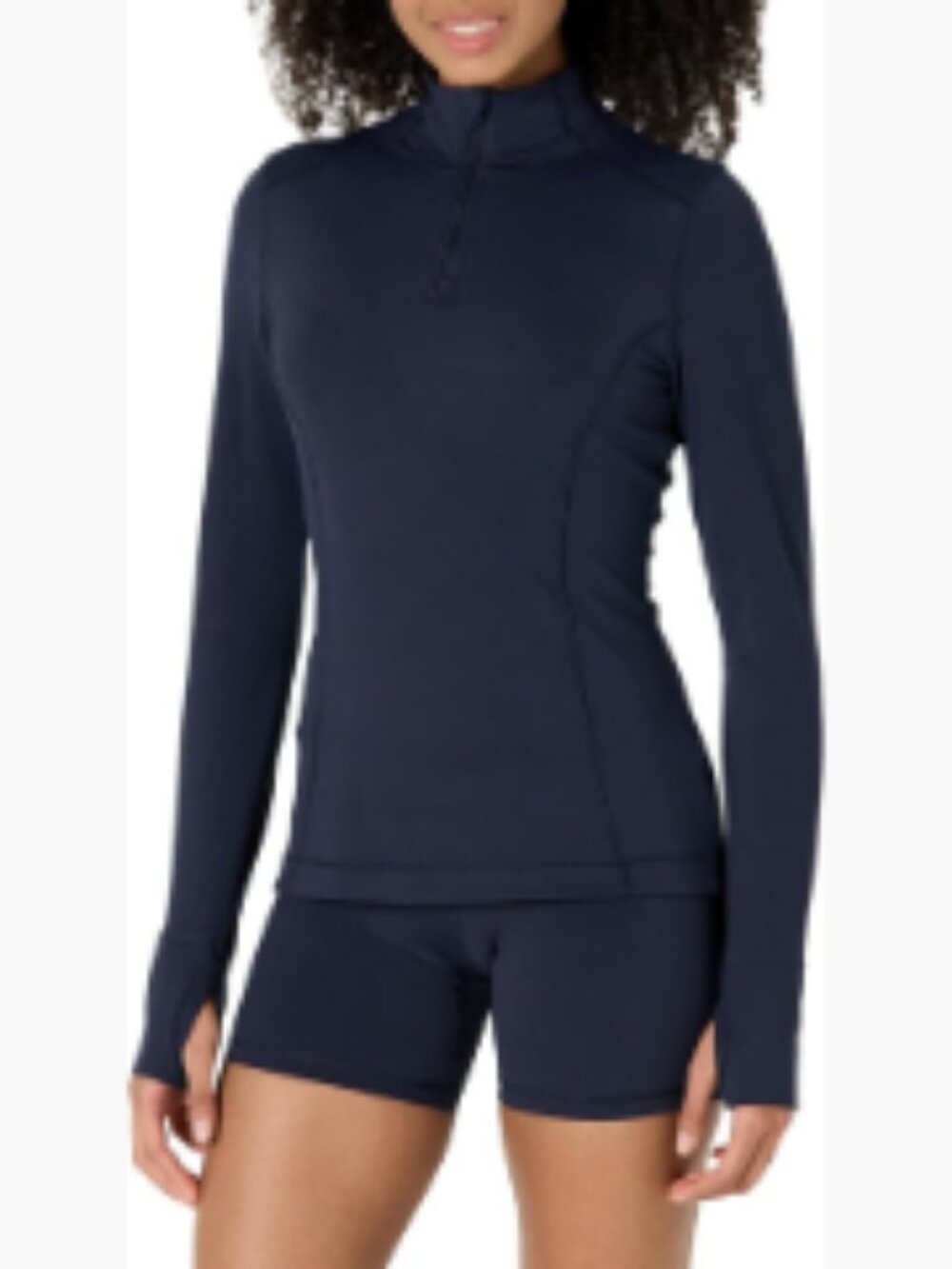 Buttery Soft Slim Fit Quarter Zip Pullover Jacket Active FormFlex